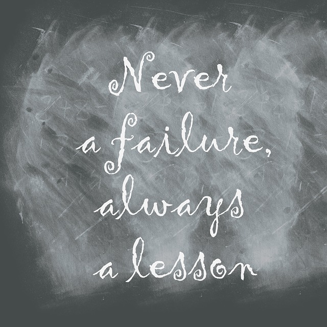 nikdy selhání vždy lekce